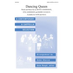 ABBA DANCING QUEEN (SHARON DEKE) SATB A CAPPELLA CHORAL