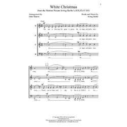 BERLIN IRVING WHITE CHRISTMAS (ARR SHARON DEKE) SATB CHORAL