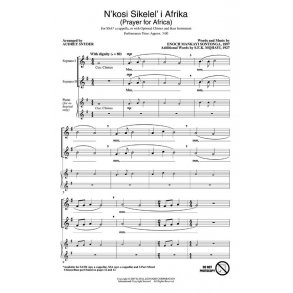 Enoch Mankayi Sontonga: N'Kosi Sikelel' I Afrika (Prayer for Africa) - SSA