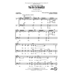 YOU ARE SO BEAUTIFUL (SHAW) SATB