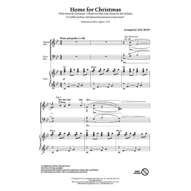 Home for Christmas Medley