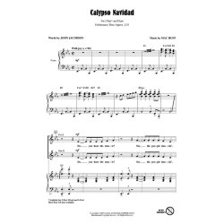 Huff Mac/Jacobson John Calypso Navidad 2 Part Choral