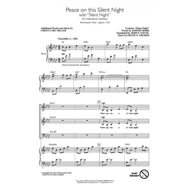 Peace on This Silent Night : with Silent Night