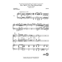 Go Tell It On The Mountain (Jasperse/Rubino) Satb Choral