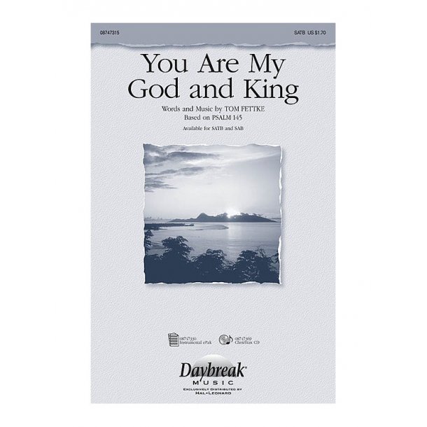 You Are My God And King