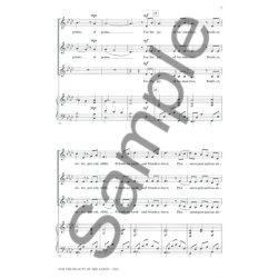 Philip Stopford: For The Beauty Of The Earth (SSA/Piano)