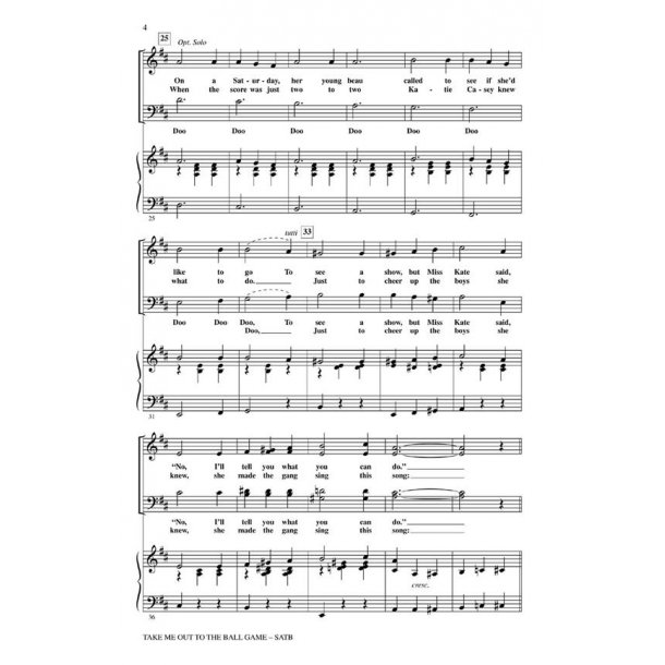 Take Me Out to the Ball Game