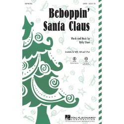 BEBOPPIN' SANTA CLAUS (SHAW) SATB