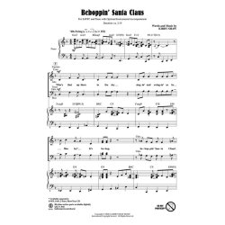 BEBOPPIN' SANTA CLAUS (SHAW) SATB