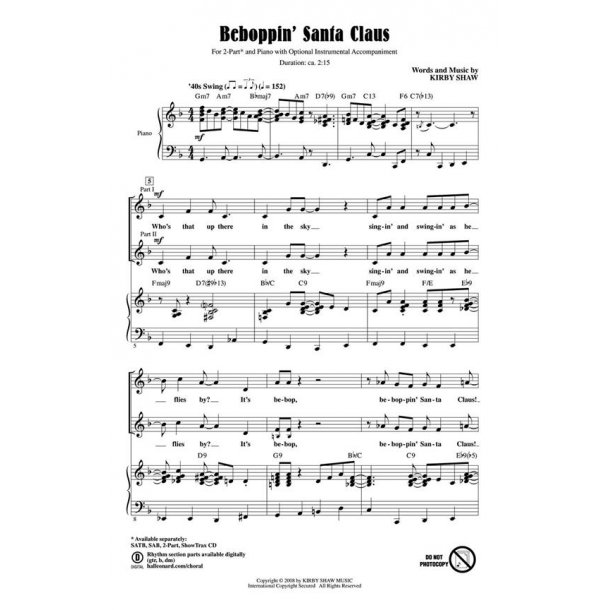 Beboppin' Santa Claus