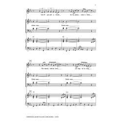 Xmas Baby Please Come Home Shaw Satb