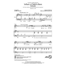 Jacobson/Zacar When A Child Is Born Soleado (Snyder) 2 Part Choral