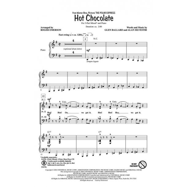 Hot Chocolate from The Polar Express