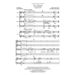 For Good : from Wicked