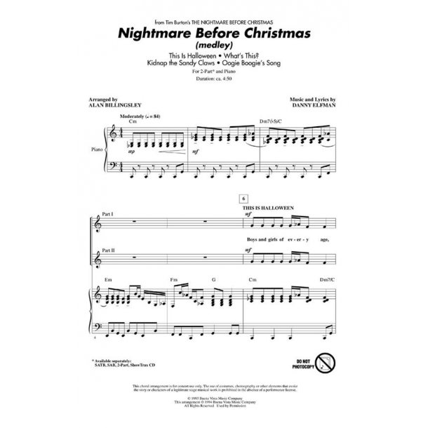 Danny Elfman: The Nightmare Before Christmas Medley (2-Part)