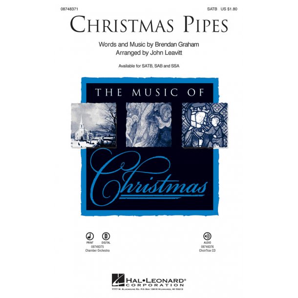 Brendan Graham: Christmas Pipes (arr. Leavitt) -SATB