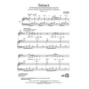 Christmas Is : [with The Christmas Song Chestnuts Roasting on an Open Fire]