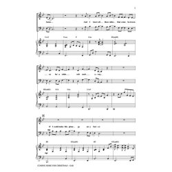 BRICKMAN JIM COMING HOME FOR CHRISTMAS (ARR HUFF MAC) SAB CHORAL