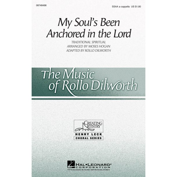 My Soul's Been Anchored in the Lord