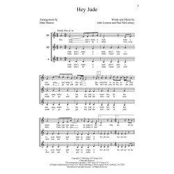 Beatles Hey Jude (Sharon) Ssa A Capp