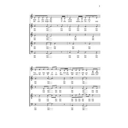 STEINBERG/KELLY TRUE COLORS (ARR SHARON DEKE) SATB A CAPPELLA CHORAL