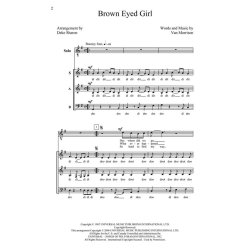 Van Morrison: Brown Eyed Girl (SATB)