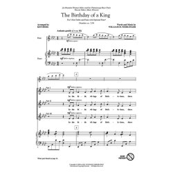 WILLIAM H. NEIDLINGER THE BIRTHDAY OF A KING (ARR KEN BERG) 3PT TREBLE