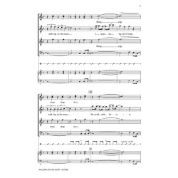 THE POLICE WALKING ON THE MOON (LAWSON PHILIP) SATTBB A CAPPELLA CHOR