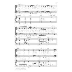 SCHEER GENE AMERICAN ANTHEM (PURIFOY JOHN) SSA