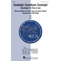 GOODNIGHT SWEETHEART GOODNIGHT TTBB