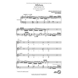 Alleluia : from Cantata 142