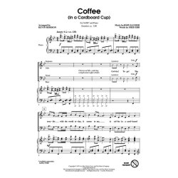 FRED EBB & JOHN KANDER COFFEE IN A CARDBOARD CUP (ROBISON) SATB CHOR