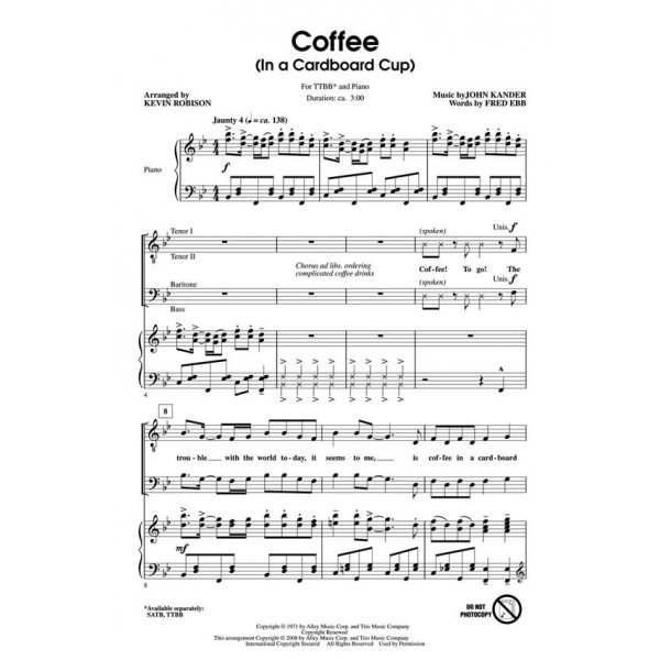 Coffee In a Cardboard Cup