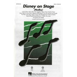 Disney On Stage - Medley (SAB/Piano)