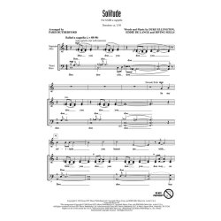 ELLINGTON SOLITUDE (RUTHERFORD) SATB