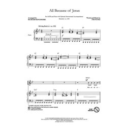 Fee Steve All Because Of Jesus (Arr Kingsmore Richard) Satb Choral