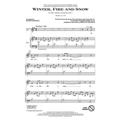 GRAHAM/WOODS WINTER FIRE AND SNOW (ARR EMERSON ROGER) SAB CHORAL
