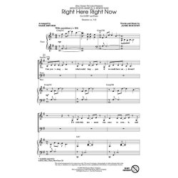 High School Musical 3: Right Here Right Now (SATB)