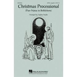 Christmas Processional : Puer natus in Bethlehem