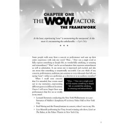 Dr. Steve Zegree: The Wow Factor - A Comprehensive Guide For Performers