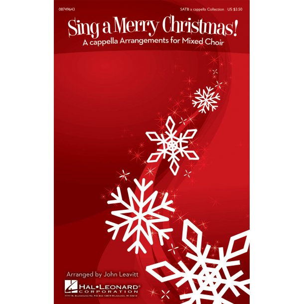 Sing a Merry Christmas! : A Cappella Arrangements for Mixed Choir