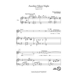 STAN PETHEL ANOTHER SILENT NIGHT SATB CHORAL SHEET