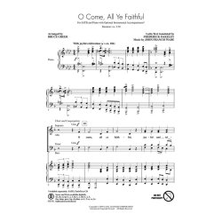 O Come All Ye Faithful (Greer Bruce) Satb Choral