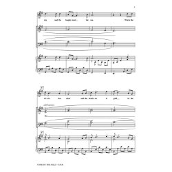 Come By The Hills (Leavitt) Satb