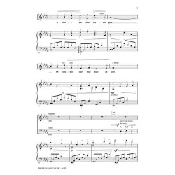 FORREST DAN THERE IS FAINT MUSIC SATB CHORAL