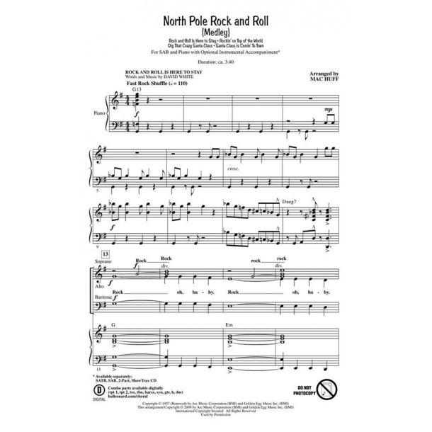 North Pole Rock and Roll : Medley