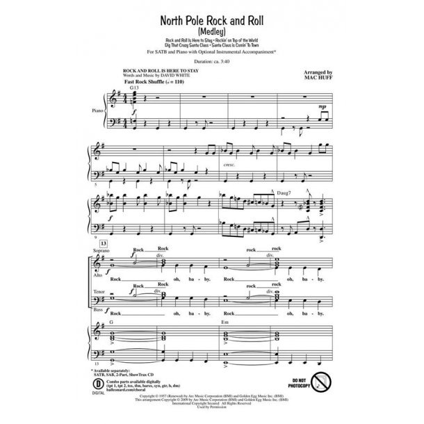 North Pole Rock and Roll : Medley