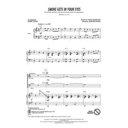 KERN SMOKE GETS IN YR EYES SHAW SATB