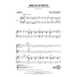 JEROME KERN SMOKE GETS IN YOUR EYES (ARR KIRBY SHAW) SSA CHORAL