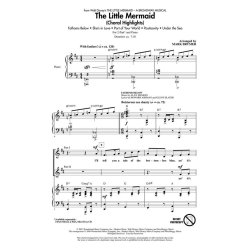 Alan Menken: The Little Mermaid (Choral Highlights) (Arr. Brymer) (2-Part)